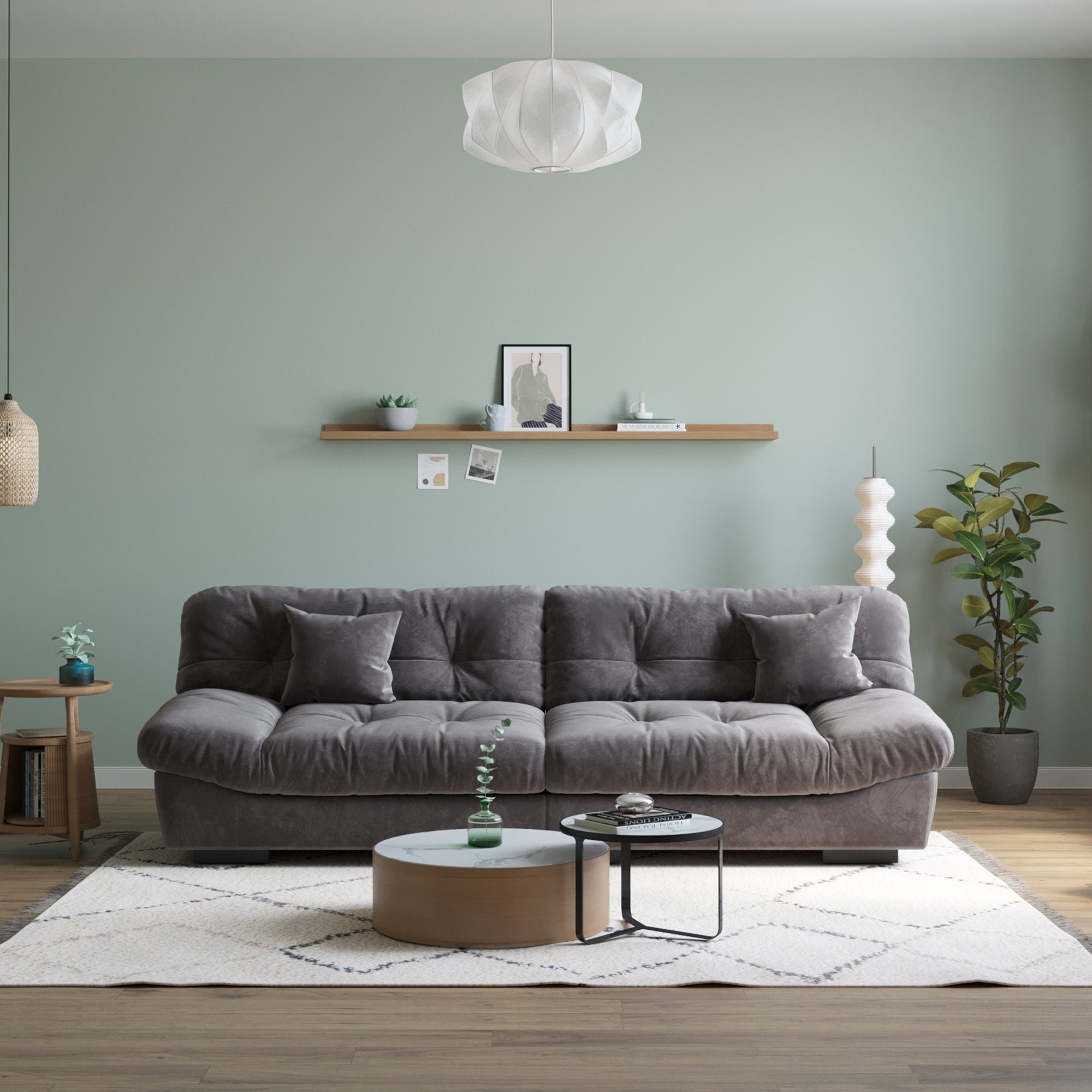 Sofa Milano Grande Anthrazit