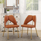 Delano Orange Stühle im 2er-Set