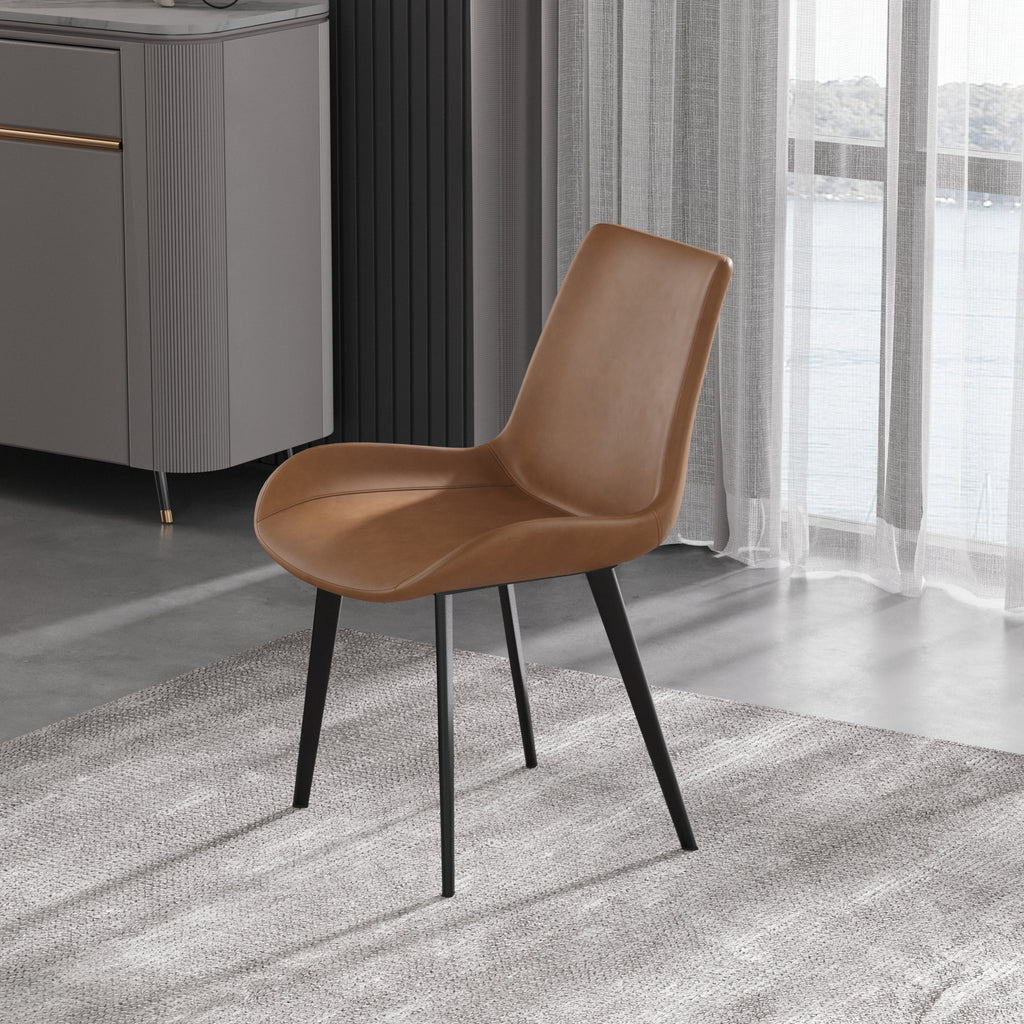 Norell Braune Stühle im 2er-Set