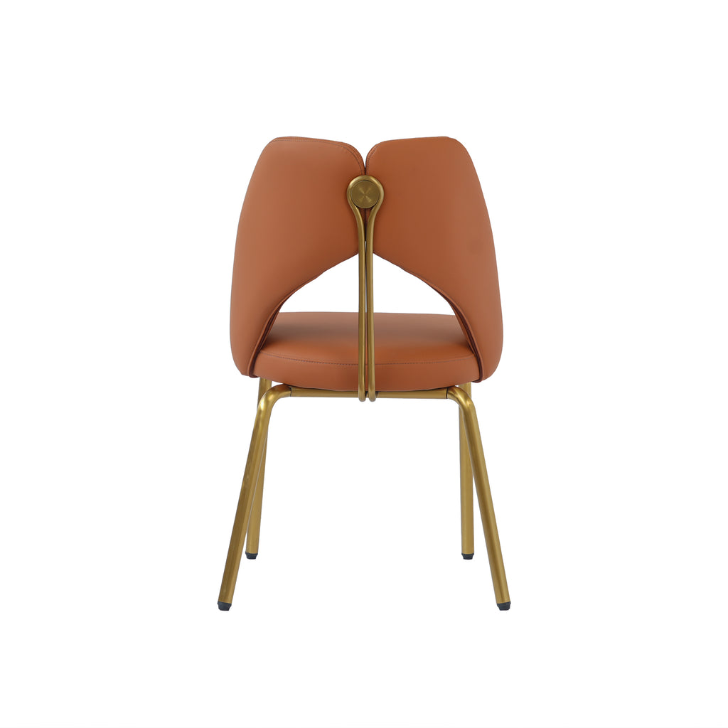 Delano Orange Stühle im 2er-Set
